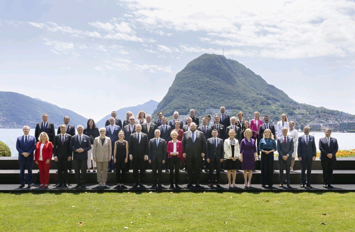 Lugano conference Every speaker talks about transparency